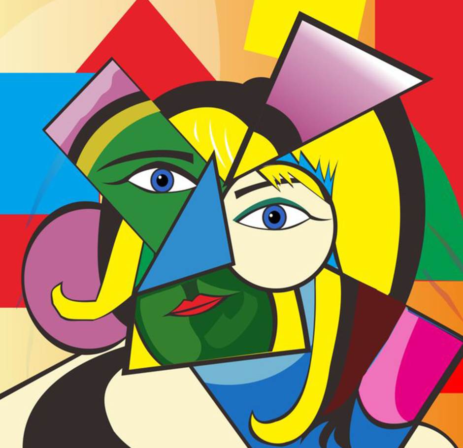 Cubism like Picasso